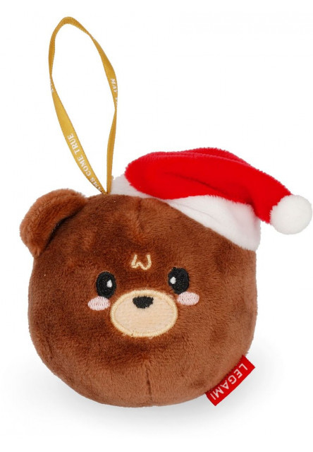 Plyšová dekorácia Legami Plush Christmas Decoration - Oh-Oh-Ohrnaments - Teddy