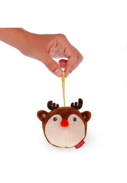 Plyšová dekorácia Legami Plush Christmas Decoration - Oh-Oh-Ohrnaments - Reindeer