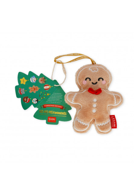 Plyšová dekorácia Legami Plush Christmas Decoration - Oh-Oh-Ohrnaments - Gingerbread