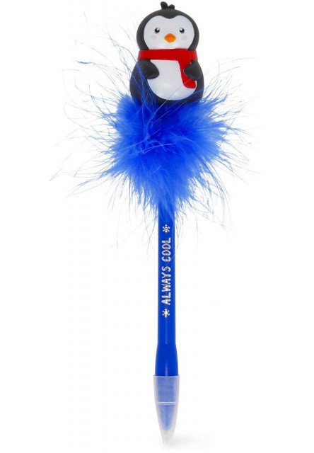 Svietiaca prepiska Legami Light-Up Gel Pen - Writing Is Magic - Penguin