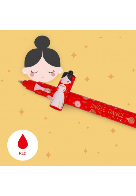 Set gumovacích pier Legami Set Of 3 Erasable Gel Pens - Louskáček