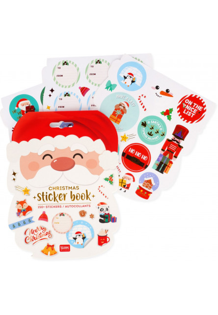 Set vianočných samolepiek Legami Stickers Book