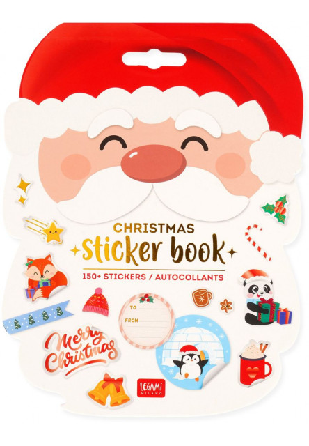 Set vianočných samolepiek Legami Stickers Book