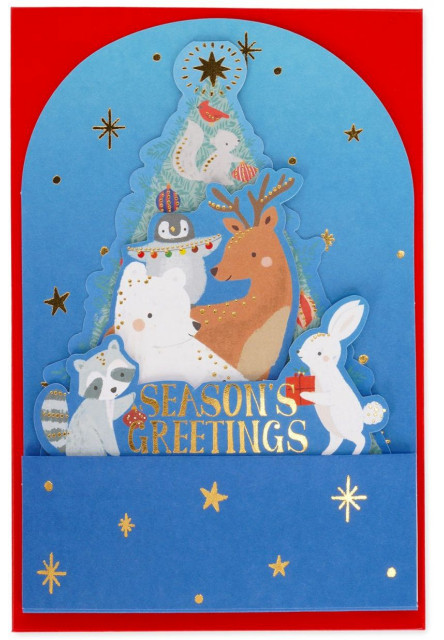 Vianočné prianie Legami Pop-Up Card - Xmas Tree