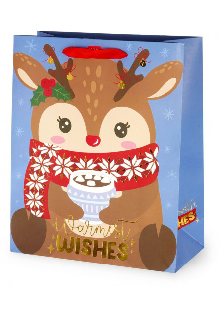 Darčeková taška Legami Gift Bag - Large - Reindeer