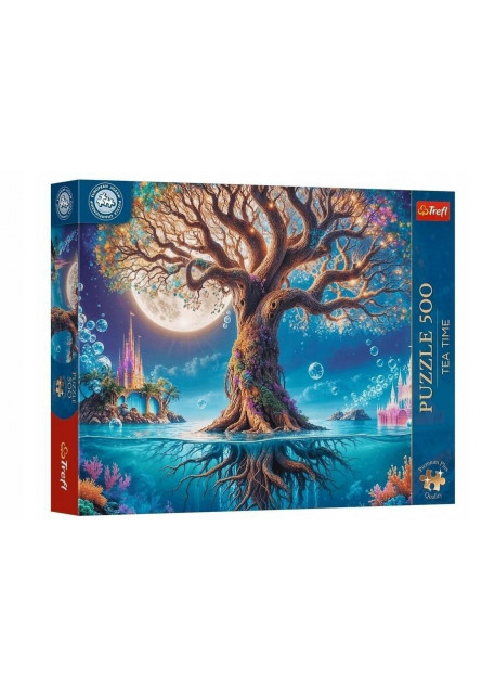 Trefl Puzzle 500 Premium Plus Tea Time: Magický strom
