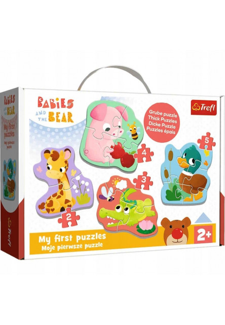 Trefl Moje prvé puzzle Zvieratká
