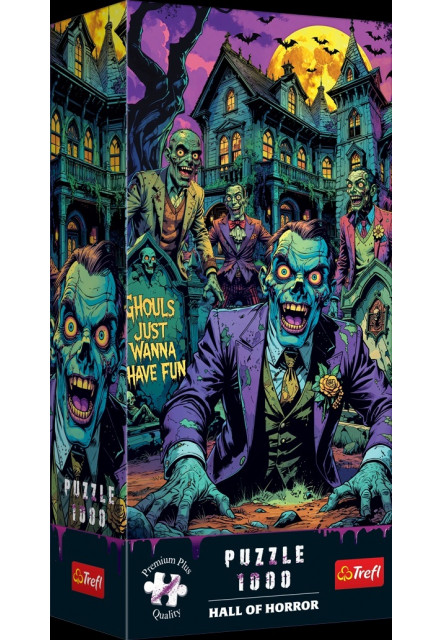 Trefl Puzzle Premium Plus Quality 1000 Hall of Horror: Zombie