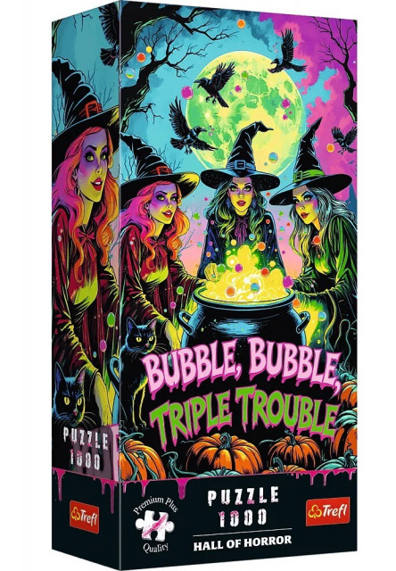 Trefl Puzzle Premium Plus Quality 1000 Hall of Horror: Čarodejnice
