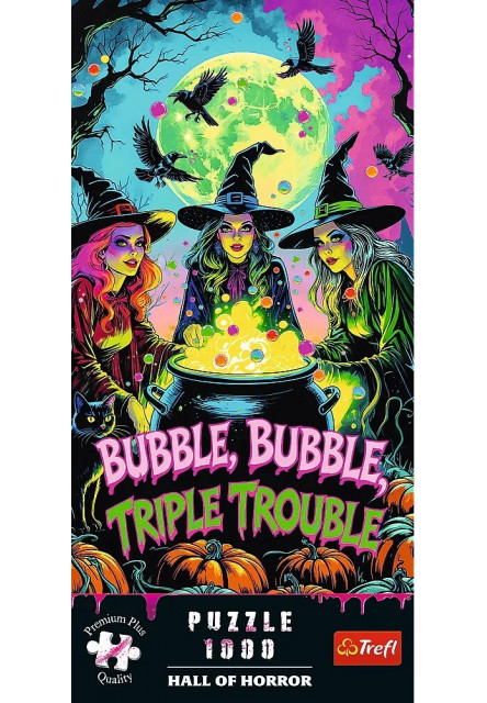 Trefl Puzzle Premium Plus Quality 1000 Hall of Horror: Čarodejnice