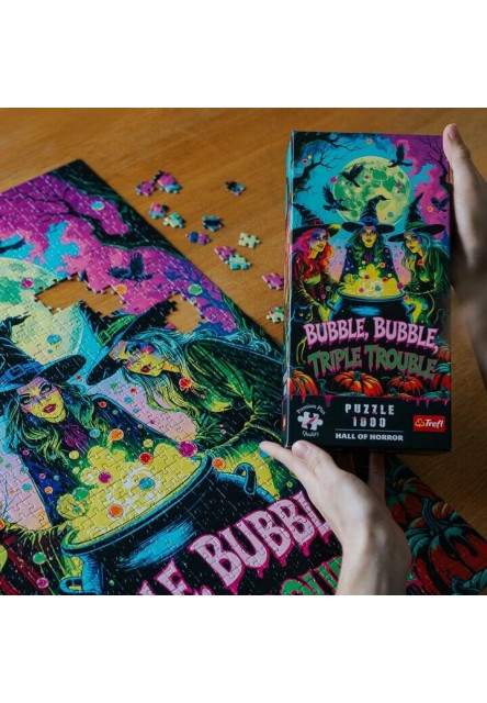 Trefl Puzzle Premium Plus Quality 1000 Hall of Horror: Čarodejnice