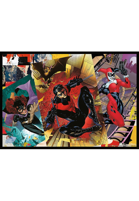 Trefl Puzzle 4x250 dielikov Batman v akcii