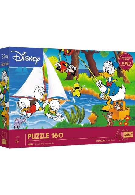 Trefl Puzzle 160 dielikov Dobrodružstvo pri jazere