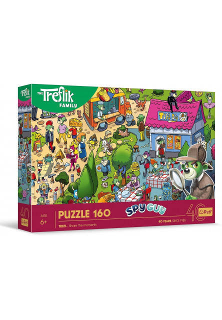 Trefl Puzzle 160 dielikov Treflíci oslavujú