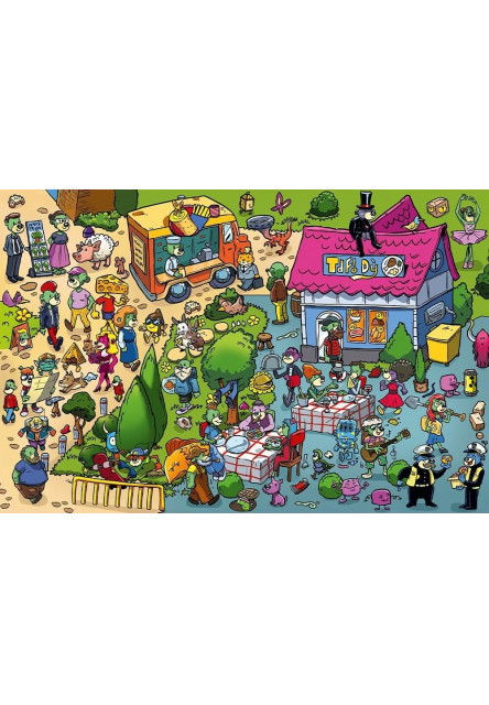 Trefl Puzzle 160 dielikov Treflíci oslavujú