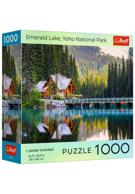 Trefl Puzzle 1000 USA Collection: Emerald Lake