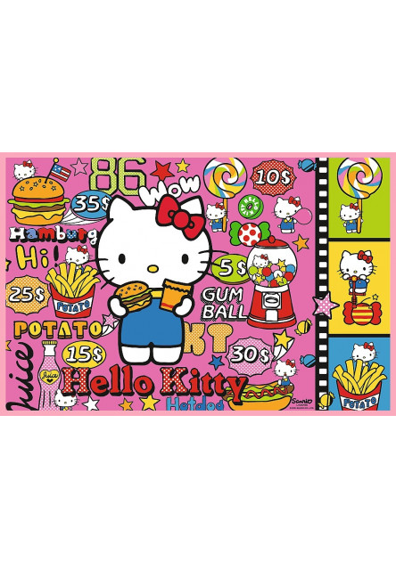 Trefl Puzzle Hello Kitty a priatelia 2x200 dielikov
