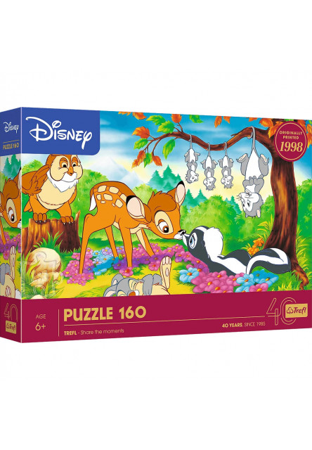 Trefl Puzzle 160 dielikov Bambi a lesní priatelia