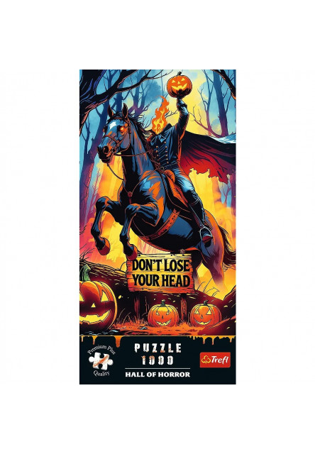 Trefl Puzzle Premium Plus Quality 1000 Hall of Horror: Bezhlavý jazdec