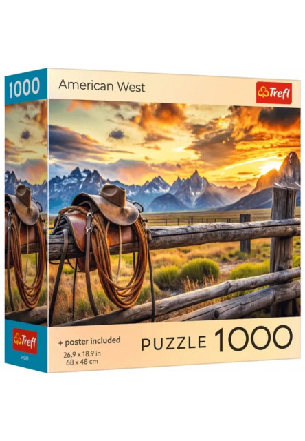 Trefl Puzzle 1000 USA Collection: Americký západ