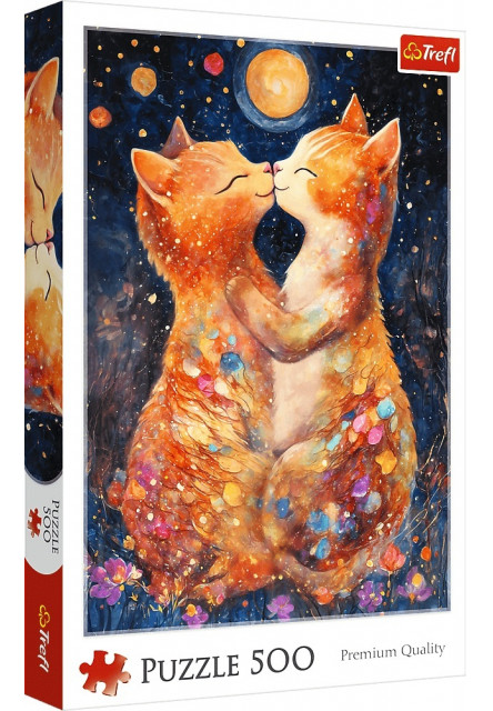 Trefl Puzzle 500 Mesačný bozk