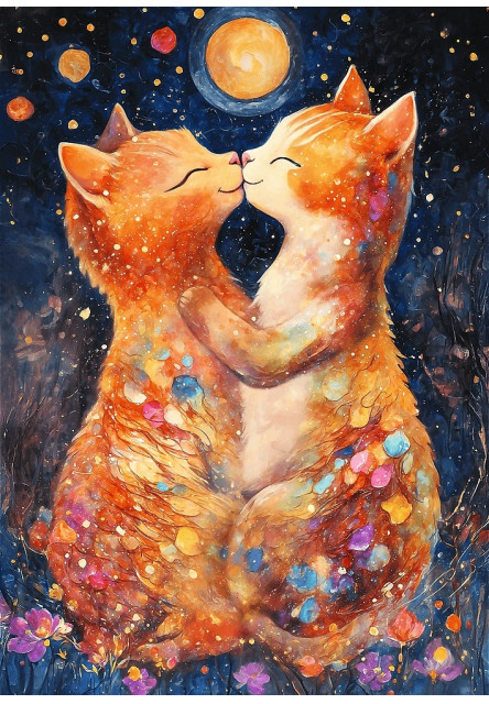 Trefl Puzzle 500 Mesačný bozk