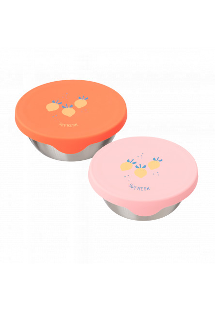 Súprava snack boxov - summer fruit - 2ks