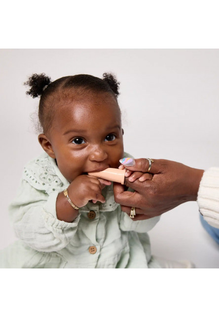 štartovací set na prerezávanie zúbkov - peach