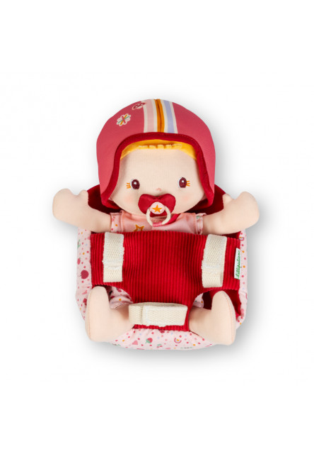 Lilliputiens – látková hračka na bicykel – bábika Lena