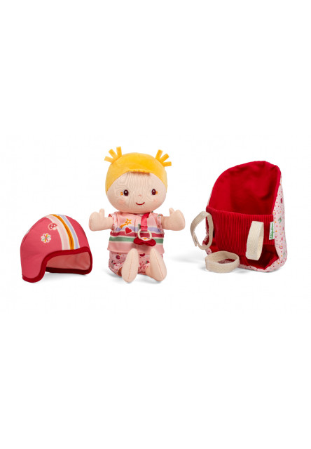 Lilliputiens – látková hračka na bicykel – bábika Lena