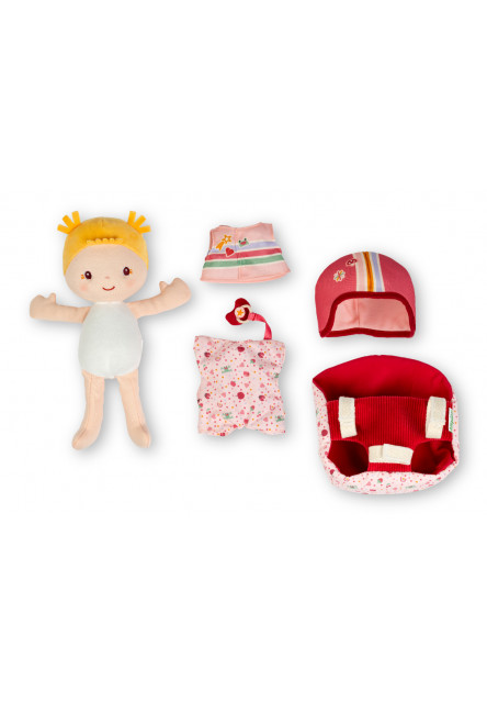 Lilliputiens – látková hračka na bicykel – bábika Lena