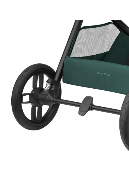 Oxford kočík Essential Green + vanička Sense Twillic Green