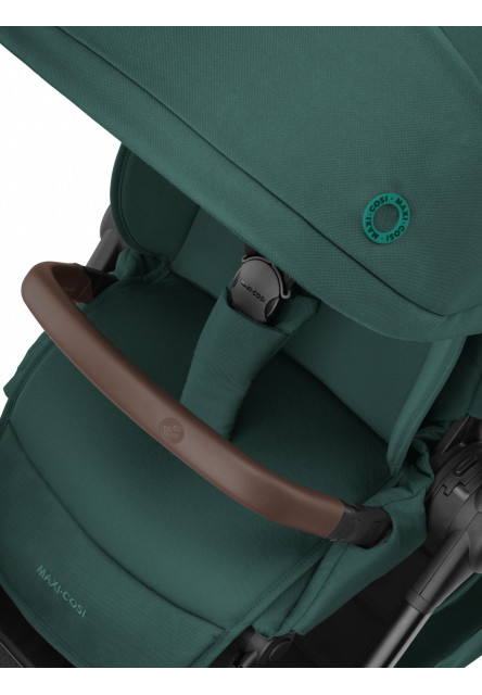 Oxford kočík Essential Green + vanička Sense Twillic Green