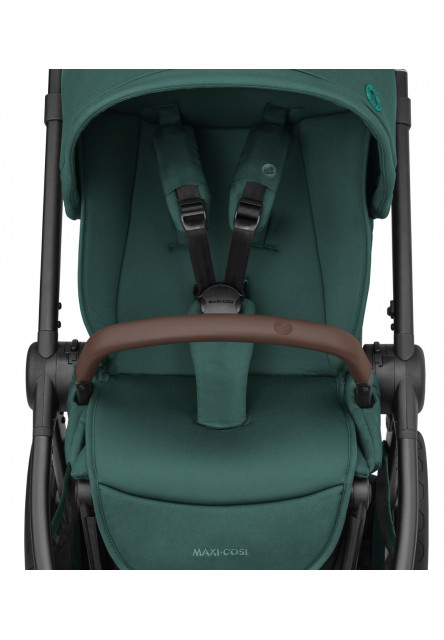 Oxford kočík Essential Green + vanička Sense Twillic Green