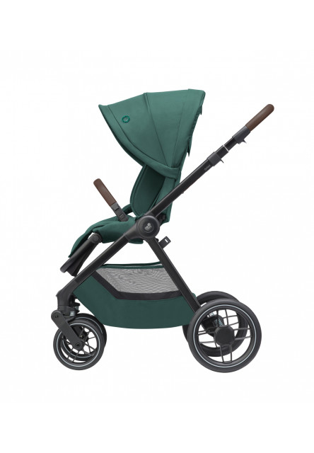 Oxford kočík Essential Green + vanička Sense Twillic Green