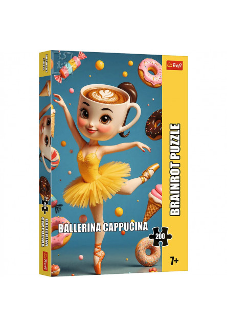 Trefl Puzzle 200 ks BrainRots, Ballerina Cappuccina
