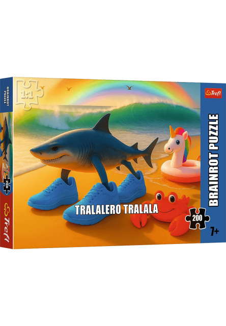 Trefl Puzzle 200 ks BrainRots, Tralalero Tralala
