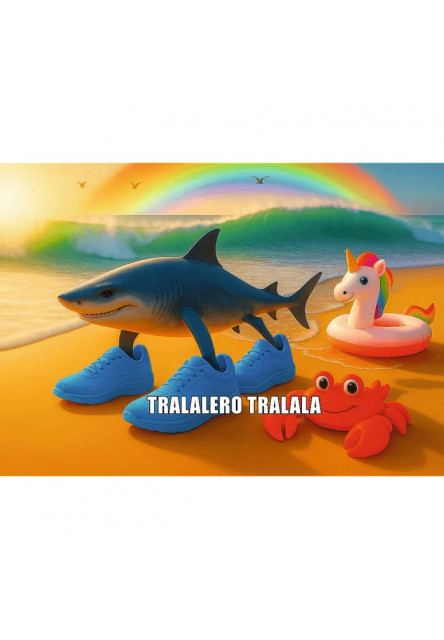 Trefl Puzzle 200 ks BrainRots, Tralalero Tralala