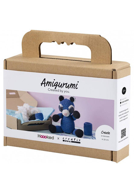 Sada na háčkovanie Amigurumi medvedík čistotný