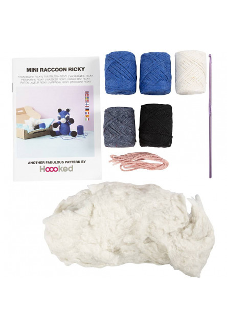 Sada na háčkovanie Amigurumi medvedík čistotný