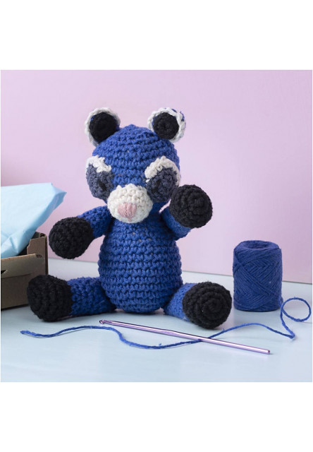 Sada na háčkovanie Amigurumi medvedík čistotný