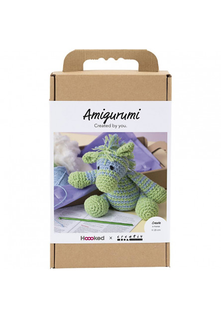 Sada na háčkovanie Amigurumi zebra