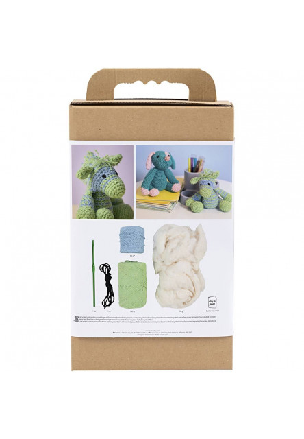 Sada na háčkovanie Amigurumi zebra