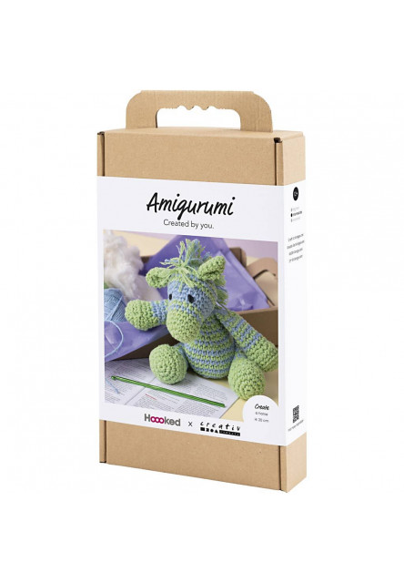 Sada na háčkovanie Amigurumi zebra