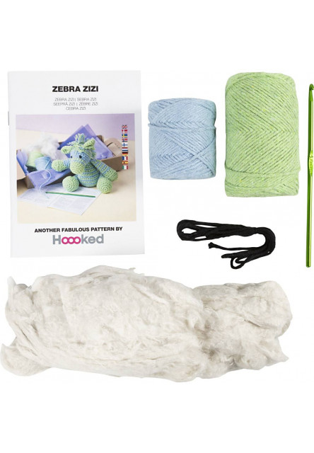 Sada na háčkovanie Amigurumi zebra