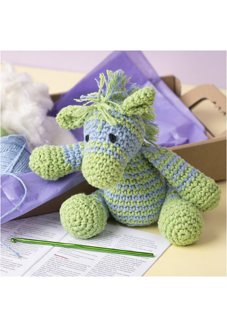 Sada na háčkovanie Amigurumi zebra