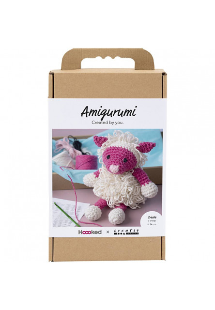 Sada na háčkovanie Amigurumi ovečka