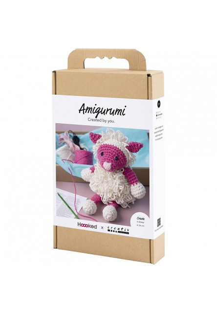 Sada na háčkovanie Amigurumi ovečka