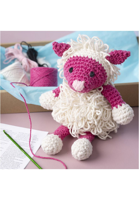 Sada na háčkovanie Amigurumi ovečka