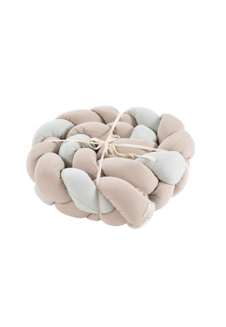 Copánkový mantinel Signature Taupe & Mint 180 cm